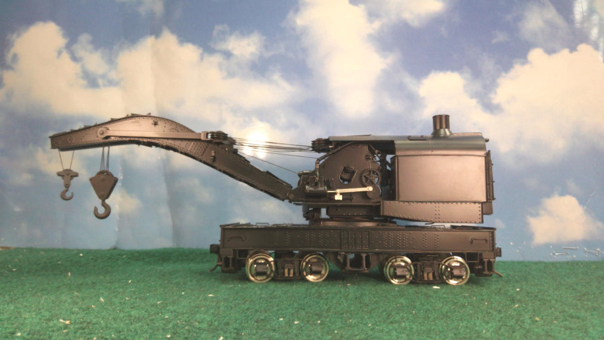 Overland Models Brass Industrial Brownhoist 120-Ton Crane with Open Cab
