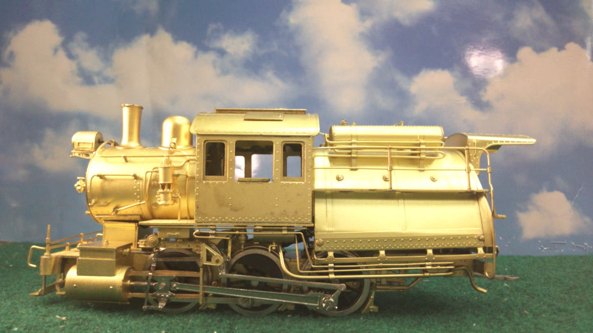 Gem Models Brass Unpainted Reading Class 0-6-0 Camelback Engine