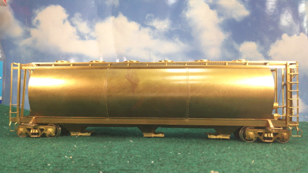 NJ Custom Brass Brass Unpainted ACF Center Flow Hopper Car