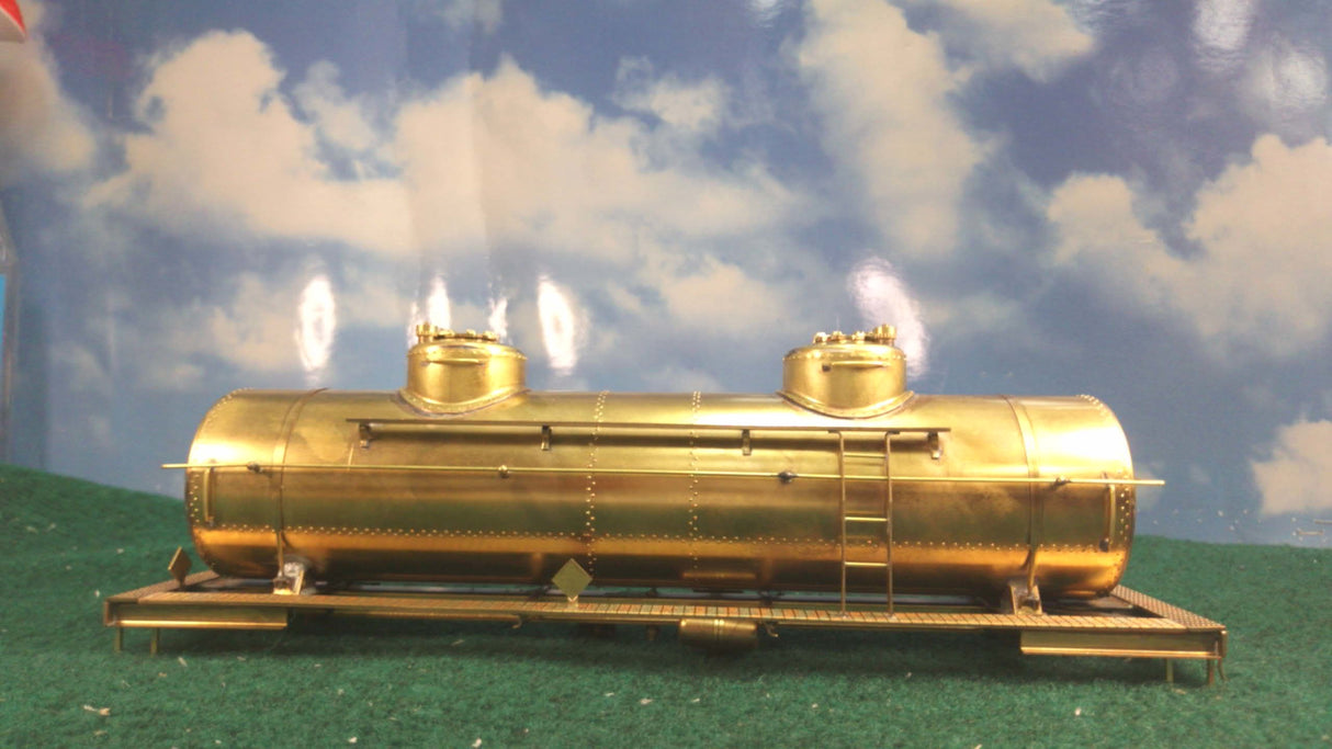 KTM Models Brass Unpainted Double Dome Tank Car