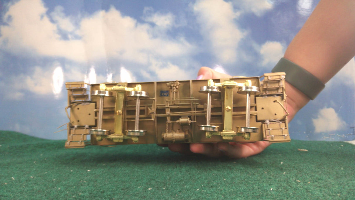 Alco Model Brass Unpainted Pennsylvania N5-A Caboose