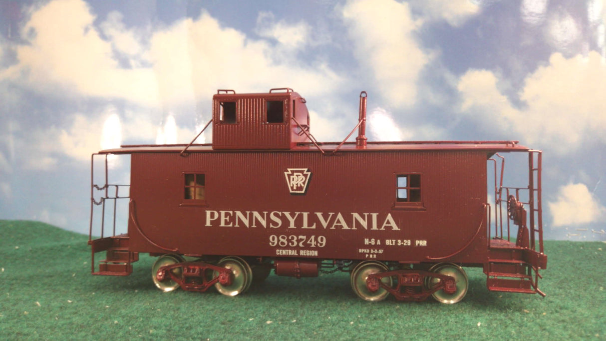 Alco Models Brass Pennsylvania N6-A Cabin Car