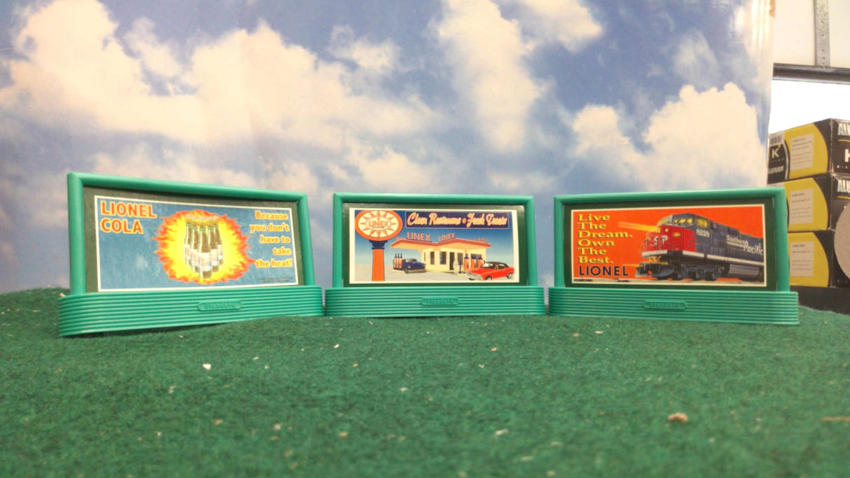 Lionel Classic Billboard Set 6-12949