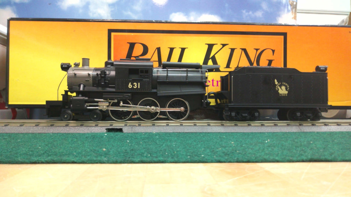 MTH Jersey Central 4-6-0 Camelback Steam Engine w/Proto 30-1141-1