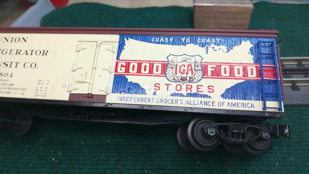 Atlas O Steam Era Classics #6710-2 40' Wooden Refrigerator Car URTX #16804