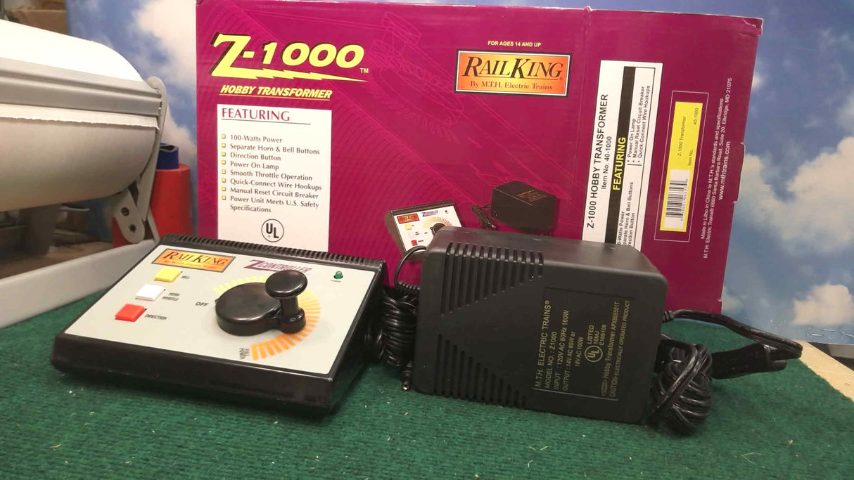 MTH Rail King Z-1000 Hobby Transformer