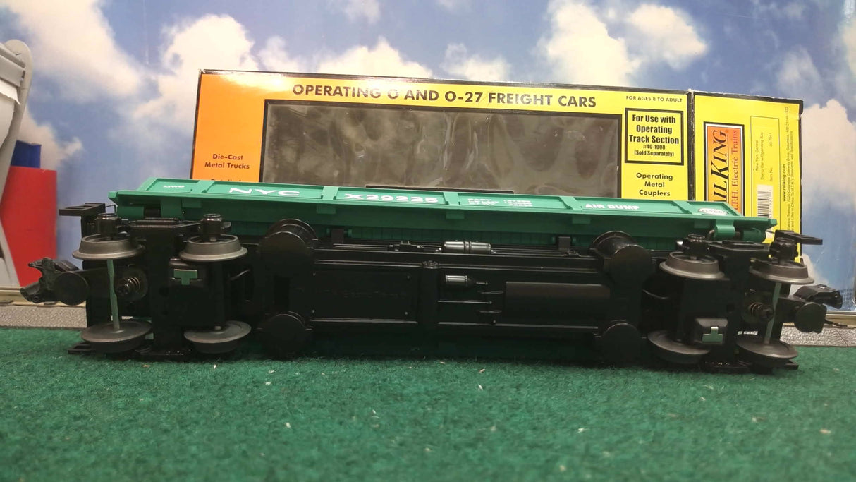 MTH New York Central O Gauge RailKing Dump Car w/Operating Bay 30-7941