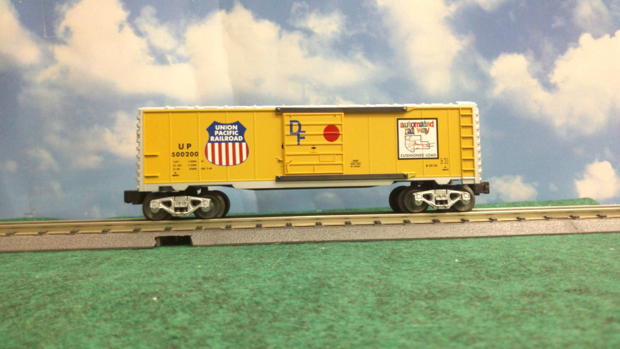 Lionel 6-39209 50' 6565 Boxcar Union Pacific #500200 "Automated Railway" Map