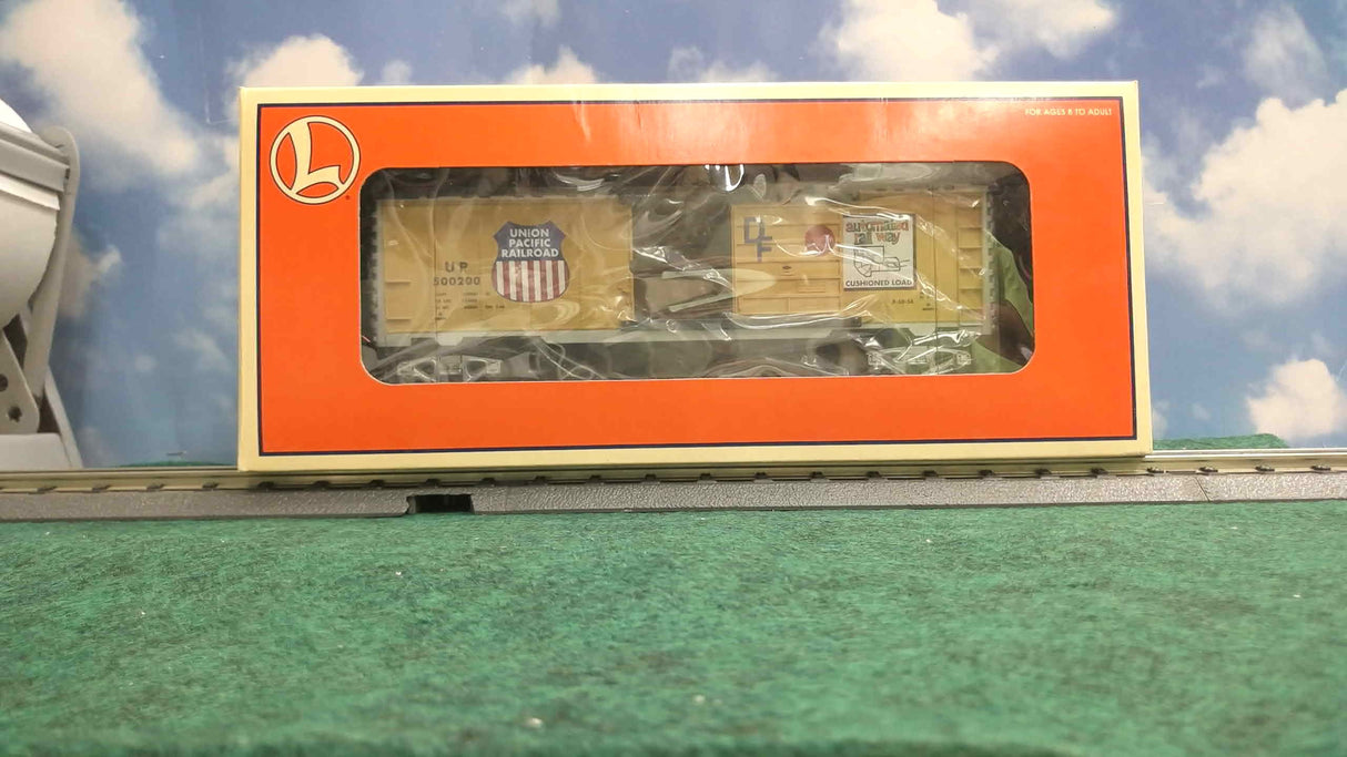 Lionel 6-39209 50' 6565 Boxcar Union Pacific #500200 "Automated Railway" Map