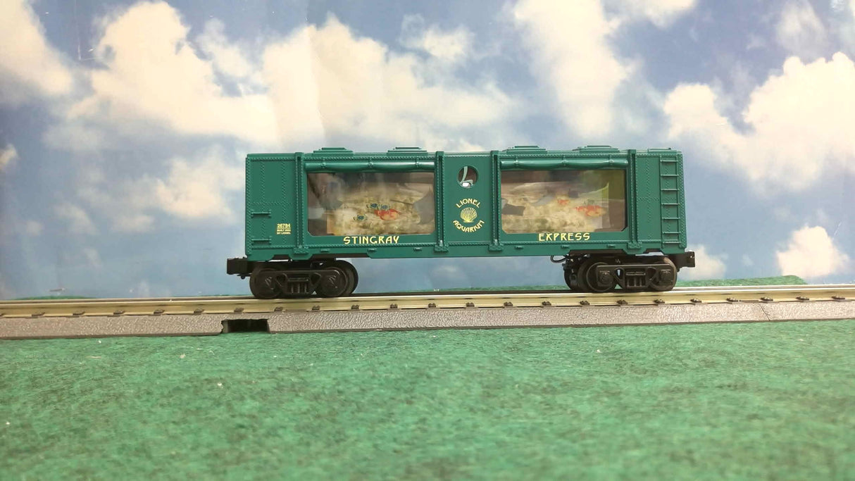 LIONEL 6-26784 Lighted/Animated Stingray Express Boxcar