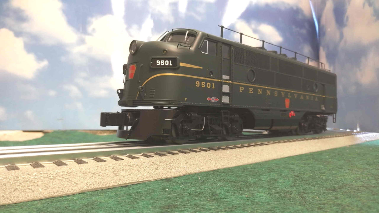 Lionel 6-14592 Pennsylvania TMCC F3 Diesel A-B-A (PWR A #9500, DMY B #9600B, DMY A #9501)