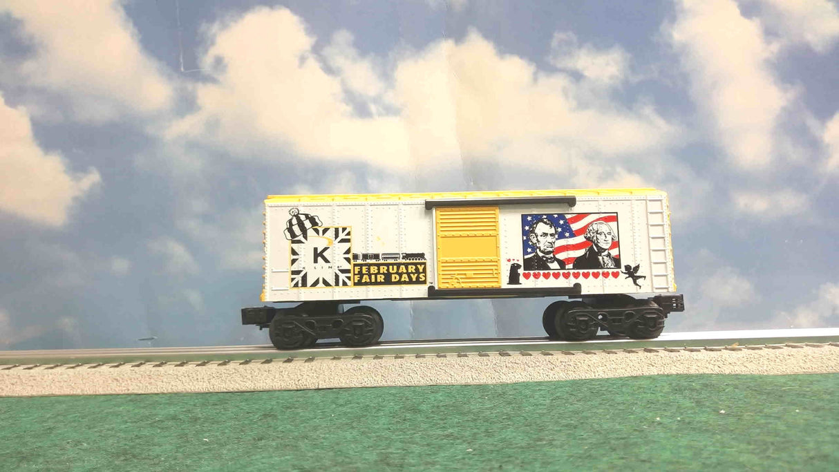 K-Line K-515801 February Fair Days Boxcar