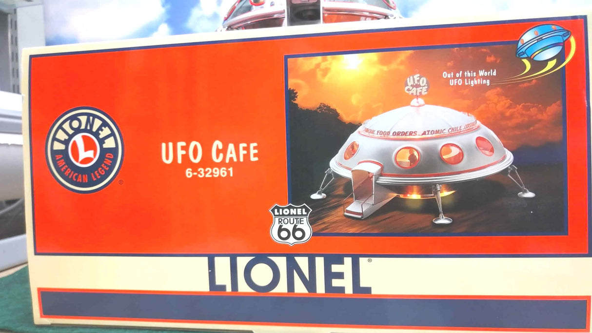 Lionel UFO Cafe Route 66 Restuarant Building Accessory 6-32961 NEW IN BOX