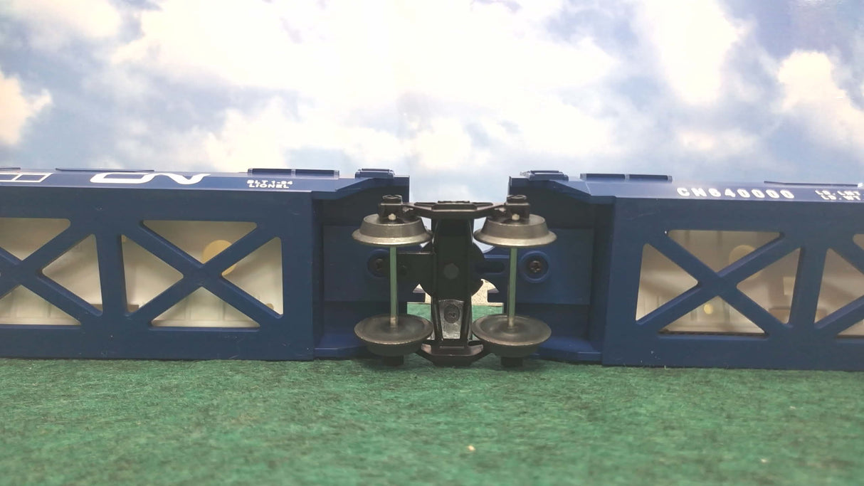 LIONEL LNL6-16912 - CANADIAN NATIONAL MAXI-STACK FLATCARS