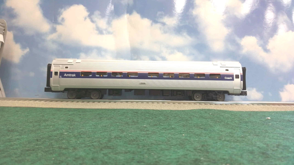 MTH Amtrak O Gauge RailKing Genesis R-T-R Amfleet Passenger Train Set w/Proto-Sound 3.0 30-4230-1