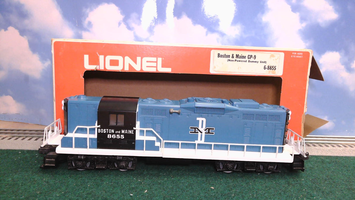 Lionel 6-8654/6-8655 Boston & Maine Conventional GP9/GP7 Set