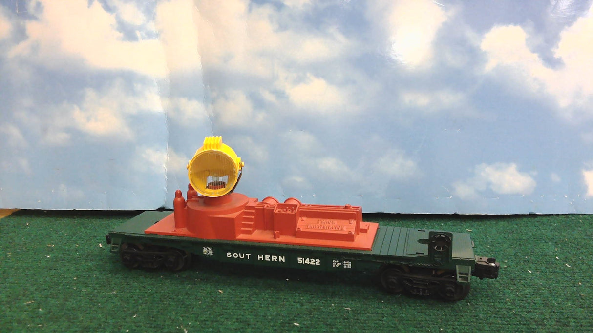 Lionel 6-36757 O Gauge Southern Searchlight Car