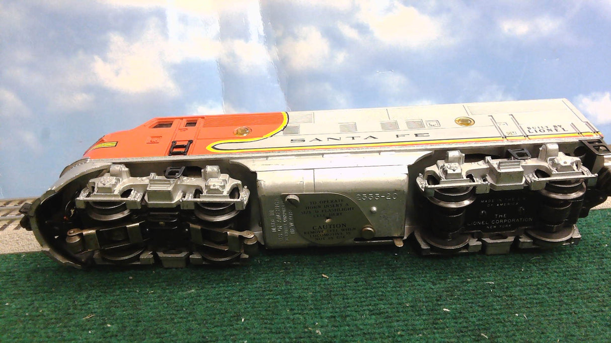 Lionel 2343 ATSF EMD F3 A-B-A Set