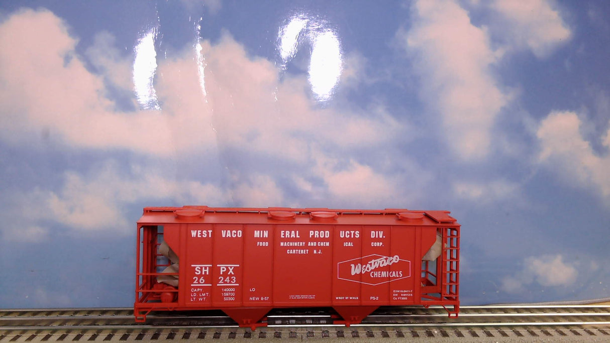 Weaver 1635 Westvaco Truckless PS-2 34' Covered Hopper Car