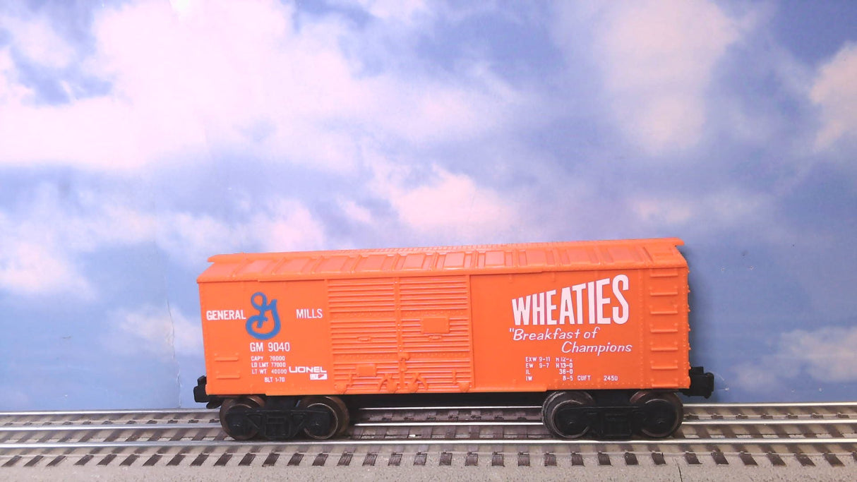 Lionel 9040 General Mills Wheaties Box Car