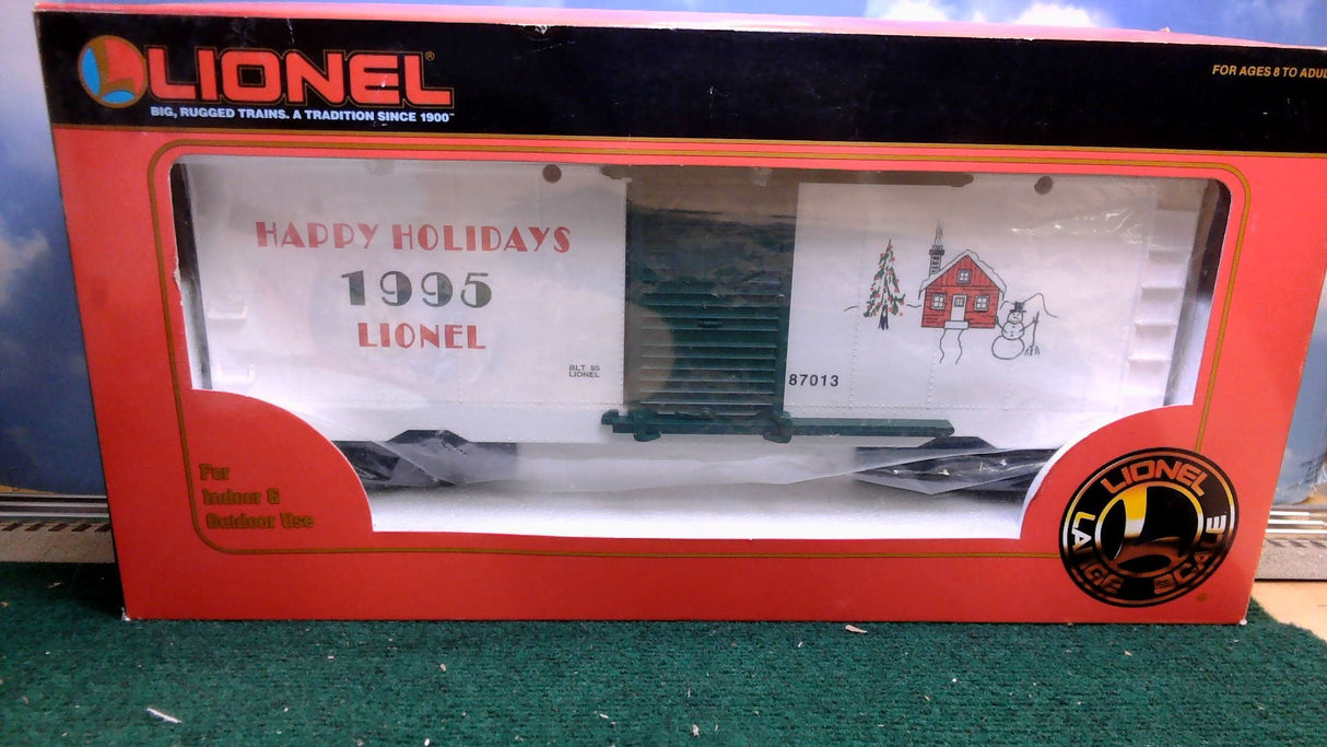 Lionel 8-87013 Christmas Boxcar 1995