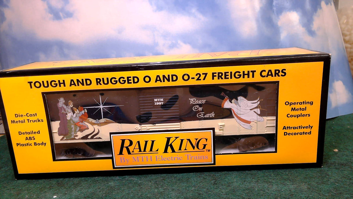 MTH Railking: 30-7416: 1997 Holiday Box Car