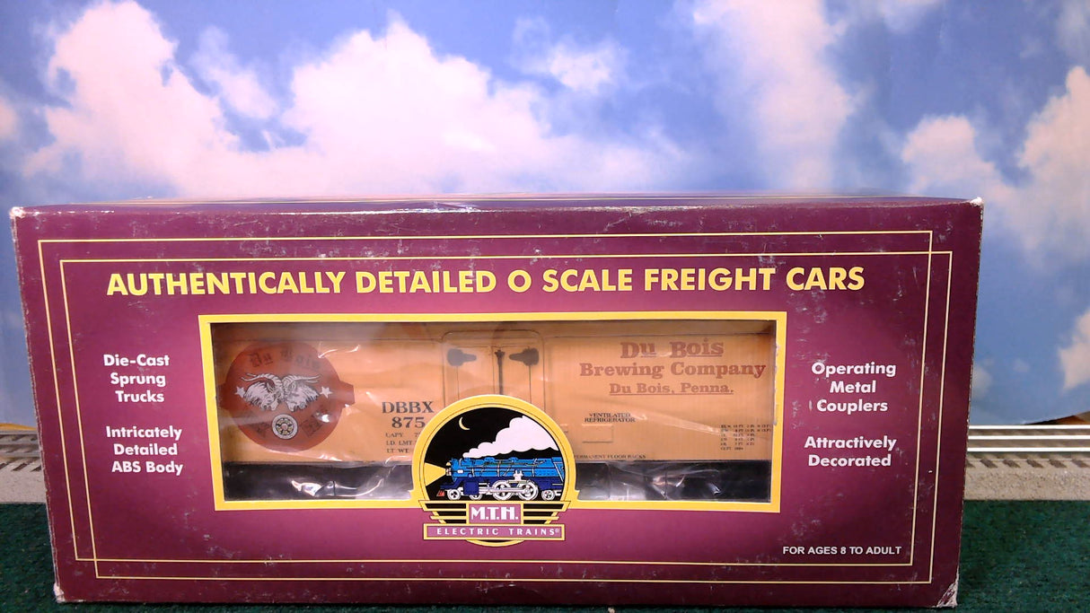 MTH 20-5609B Du Bois Brewing Company 36' Woodsided Reefer Car