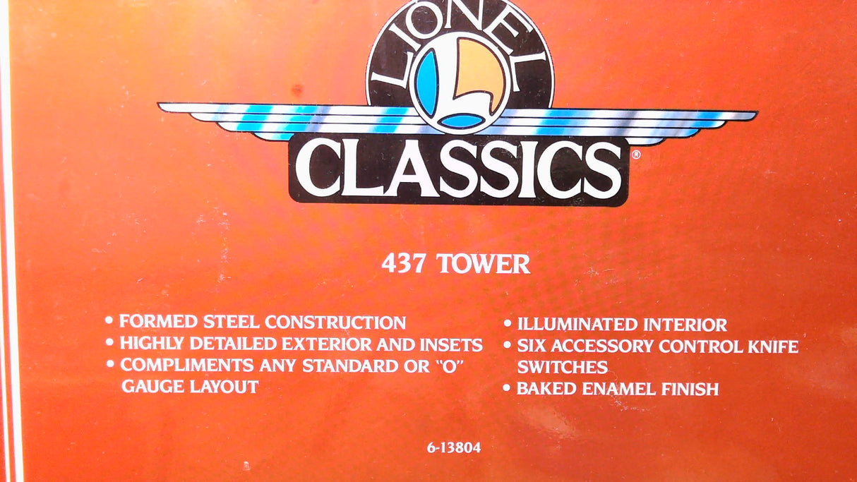 Lionel 6-13804 #437 Tinplate Tower w/Box