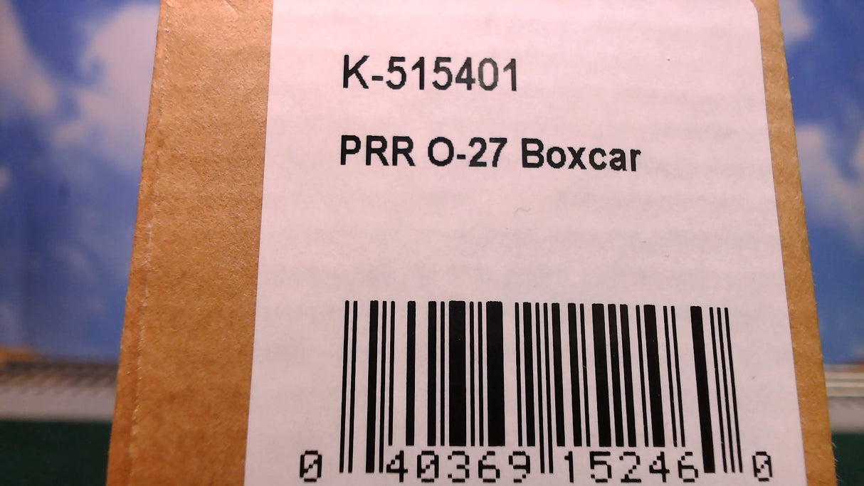 K-Line K-515401 PRR Baby Ruth O-27 Boxcar