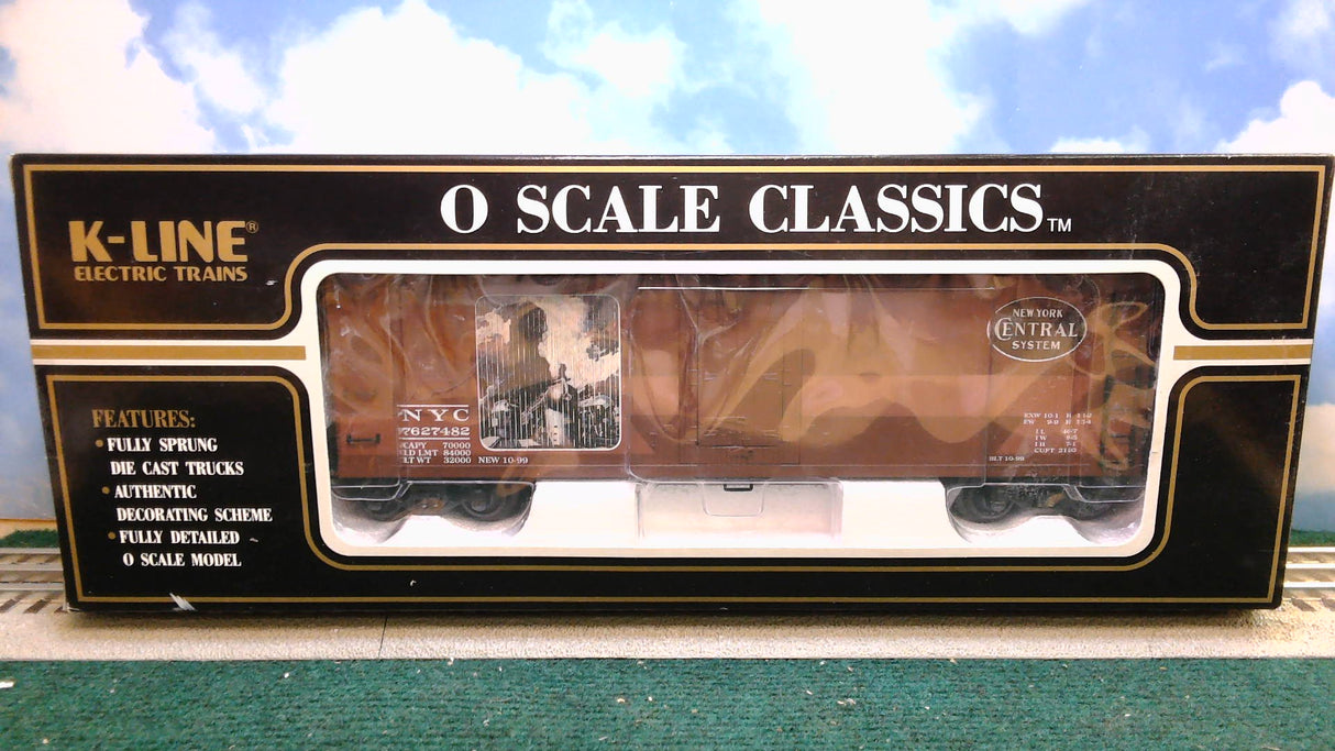 K-Line K762-7482 NYC O Scale Historical Art Classic Wood-Sided Reefer