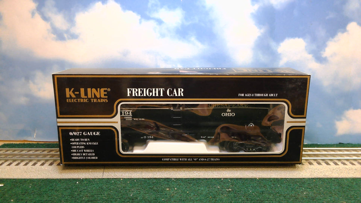 K-Line K632-1251A Chesapeake and Ohio Classic Tank Car