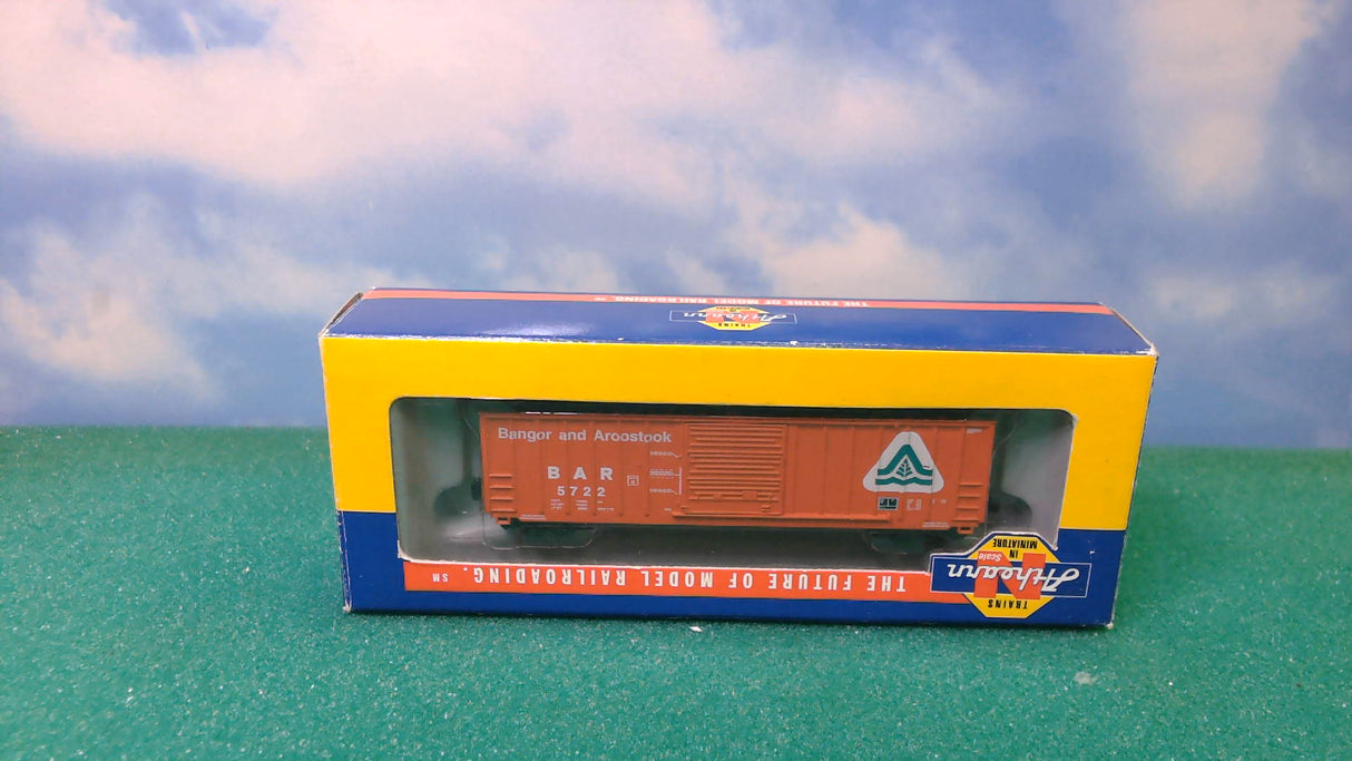 ATHEARN 10932 N-Scale Bangor And Aroostook Berwick Box Car