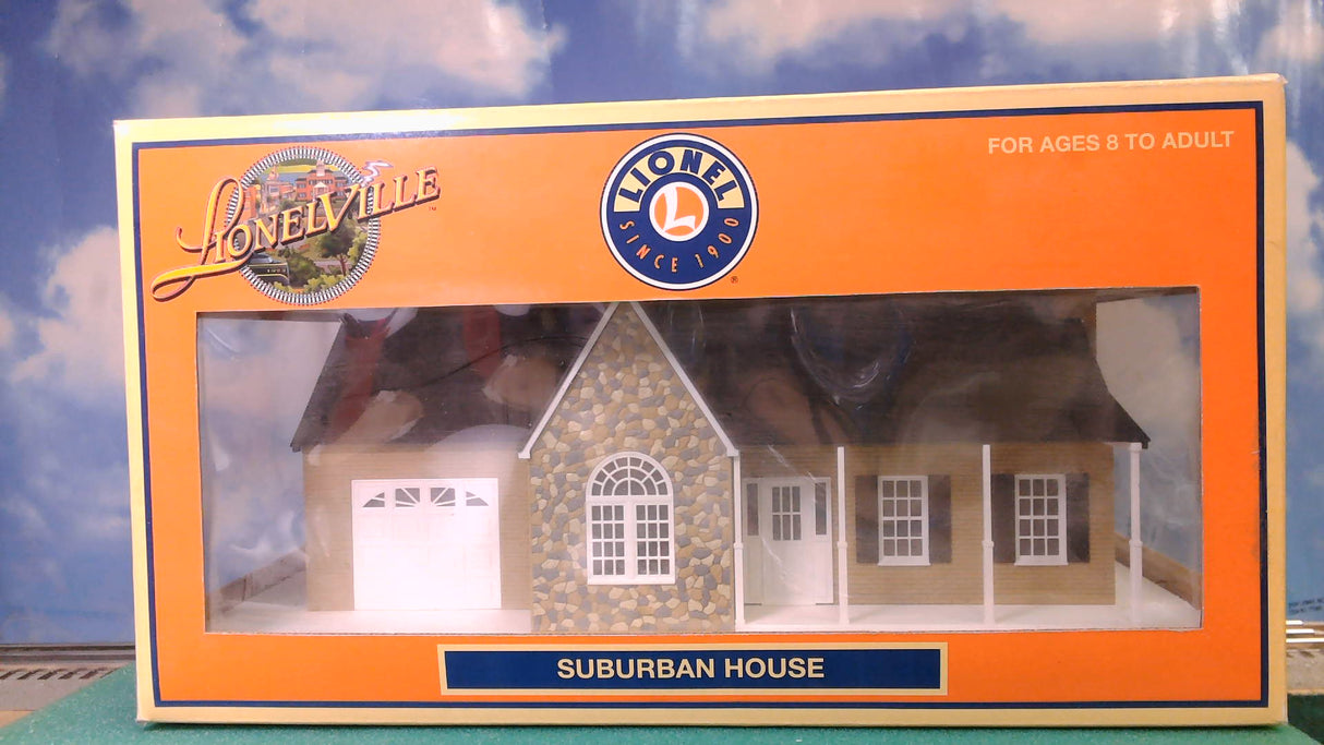 LIONEL LNL6-34111 LIONELVILLE SUBURBAN DELUXE HOUSE FIELDSTONE