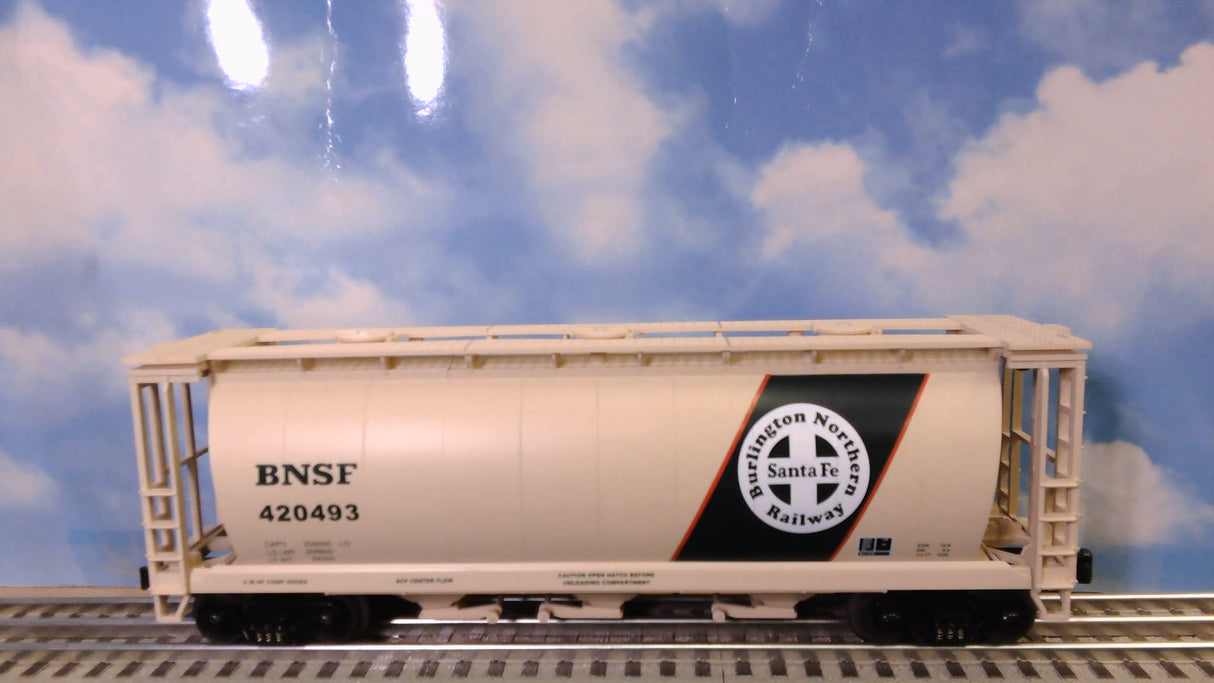 MTH20-97460 3-BAY CYLINDRICAL HOPPER BNSF #420493