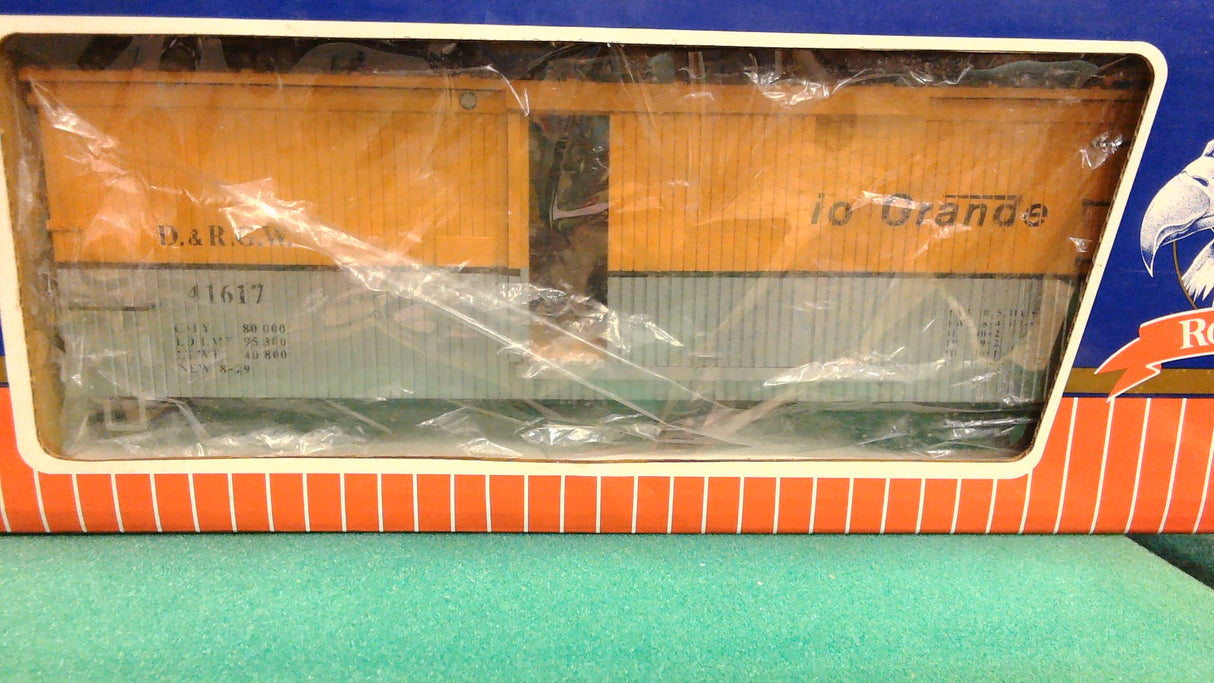 RO TRAINS THE AMERICAN SERIES #41617 BOX CAR RIO GRANDE