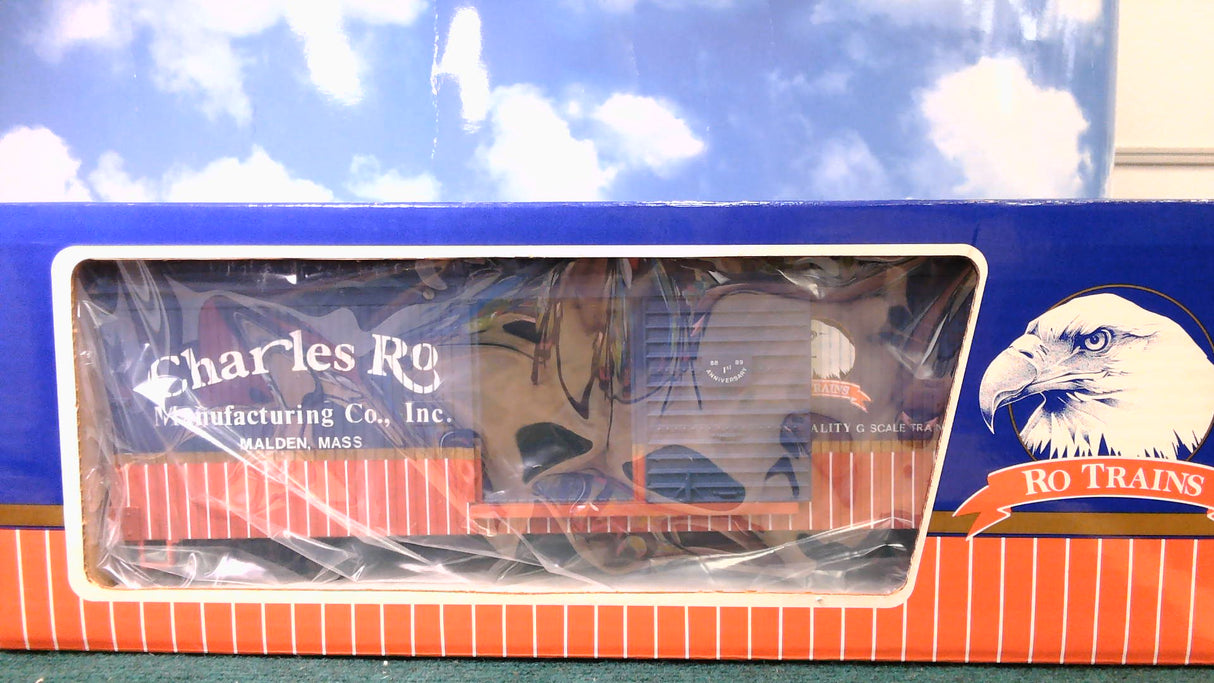 RO TRAINS 1989 CHARLES RO BOX CAR