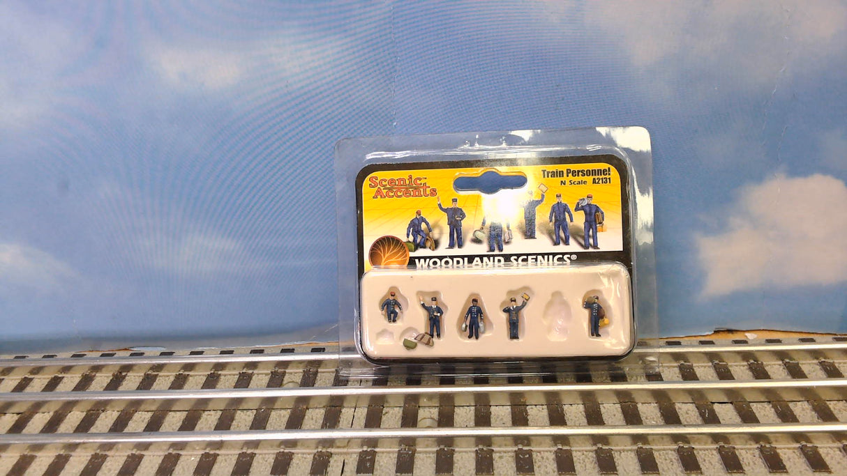 WOODLAND SCENICS N-SCALE TRAIN PERSONNEL A2131