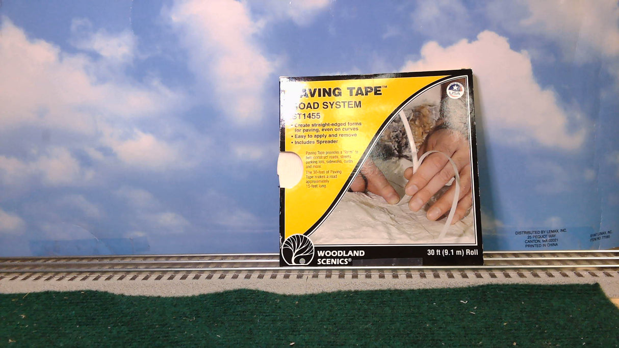 WOODLAND SCENICS PAVING TAPE ROAD SYSTEM ST1455
