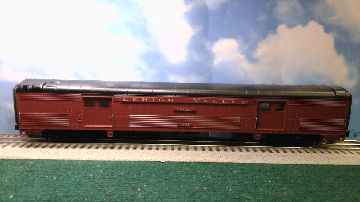 MTH 70' SCALE LEHIGH VALLEY STREAMLINED PASSENGER CAR SET 20-6527