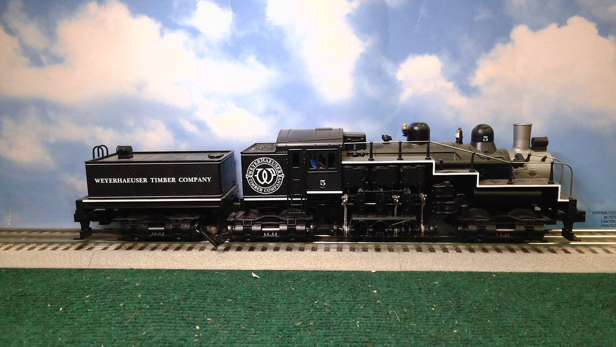 LIONEL WEYERHAEUSER TIMBER COMPANY SHAY LOCOMOTIVE LNL6-38057