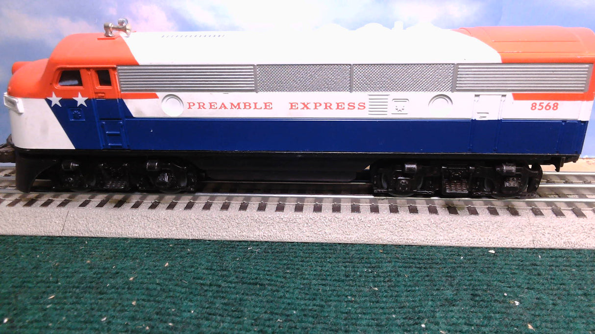 Lionel 6-8568 Preamble Express O Gauge F3 A Diesel Locomotive
