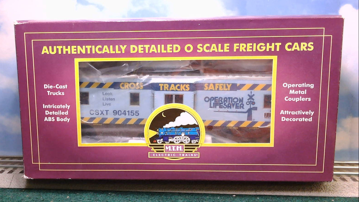 MTH CSX BAY WINDOW CABOOSE 20-91364