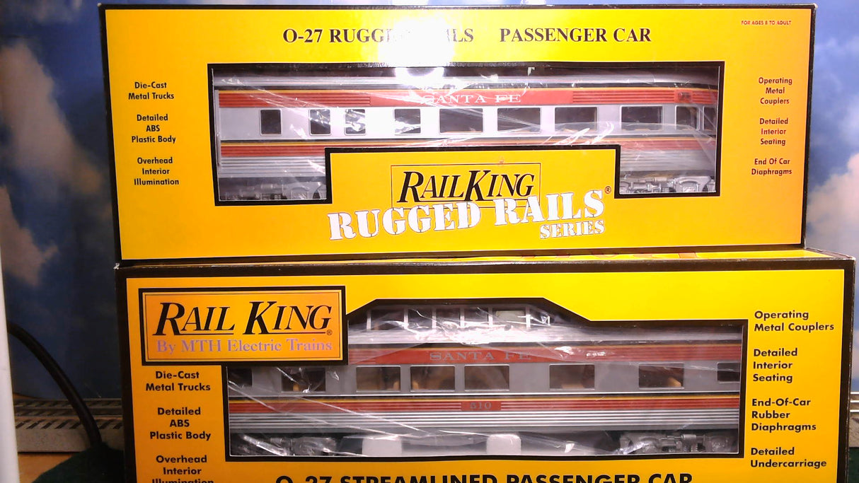 Rail King F-3 Diesel Engine and 3 Cars 30-4142-1E