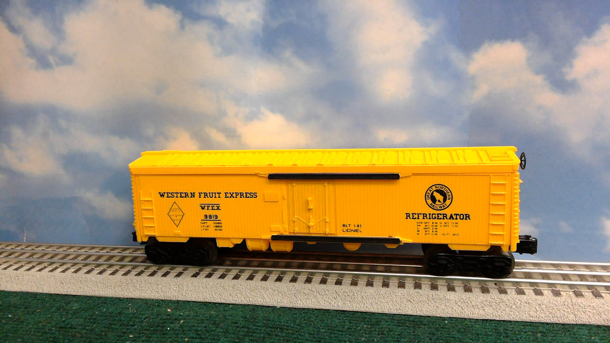 Lionel 6-9819 Famous American Railroad Great Northern Western Fruit Express Reefer
