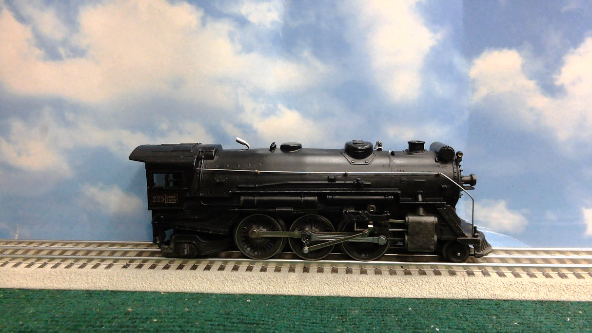 Lionel #225 Prewar 2-6-2 with Whistle Tender