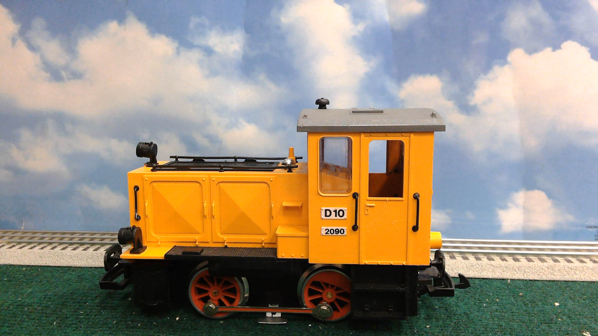 LGB 2090 Diesel Locomotive with Two Flat Cars