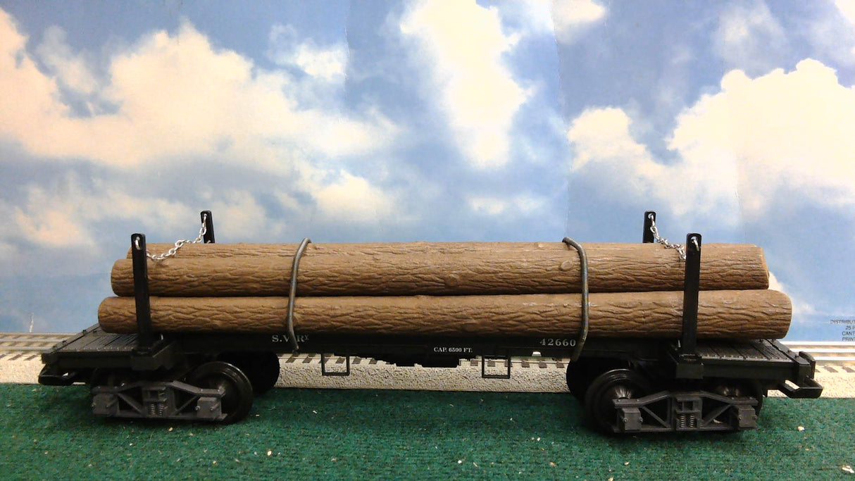 LGB S.V.RY 42660Log Carrier with Load