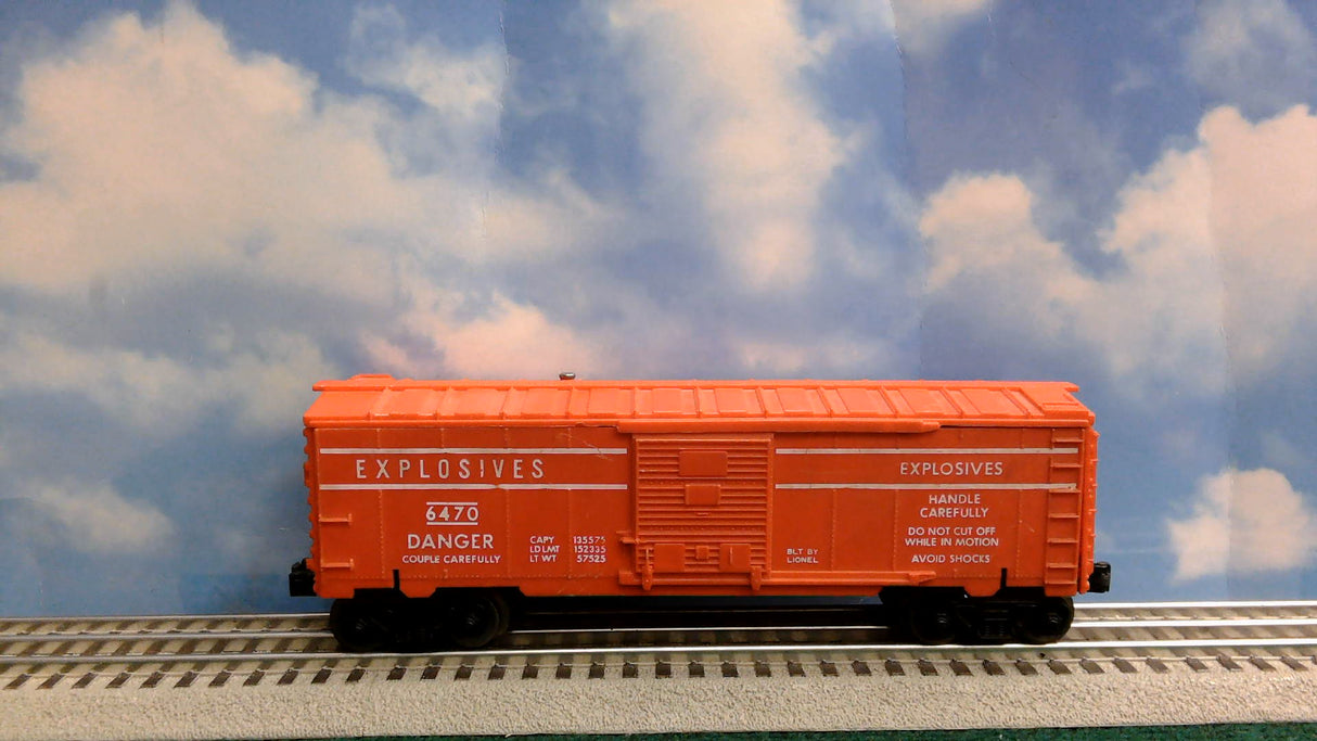 Lionel 6470 Exploding Box Car