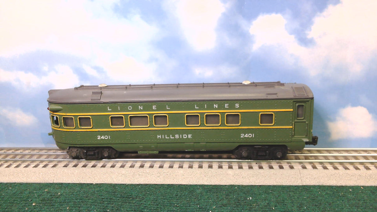 LIONEL POSTWAR ENGINE 671 & 3 PASSENGER CAR SET