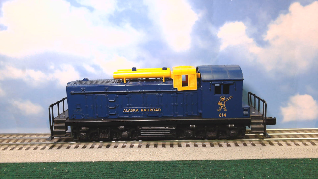 LIONEL TRAINS ALASKA RAILROAD NW-2 DIESEL SWITCHER NO.614
